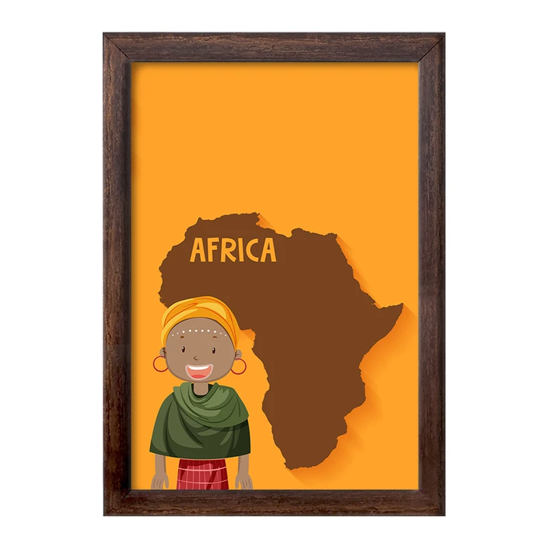 تابلو خندالو طرح آفریقا Africa کد 29823
