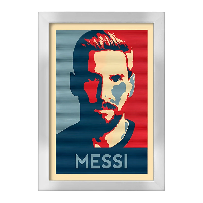 تابلو خندالو طرح لیونل مسی کد F6476