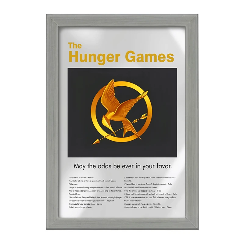 تابلو خندالو طرح بازی‌های گرسنگی (The Hunger Games) کد F13811