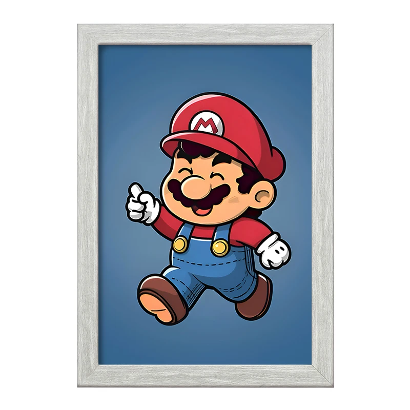 تابلو خندالو طرح سوپر ماریو (Super Mario) کد F9424