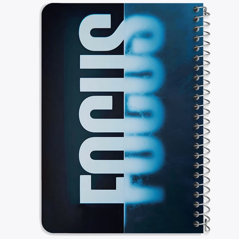 دفتر یادداشت 50 برگ خندالو طرح Focus کد F5058