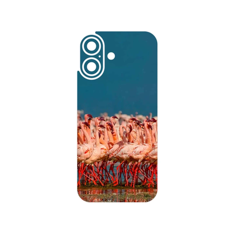 برچسب پوششی ماهوت مدل Flamingo مناسب برای گوشی موبایل اپل iPhone 17