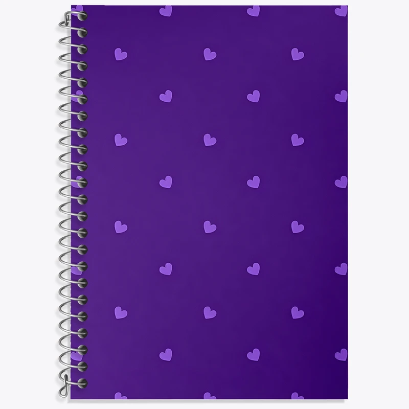 دفتر نت موسیقی 50 برگ خندالو طرح پترن قلب کد F3733