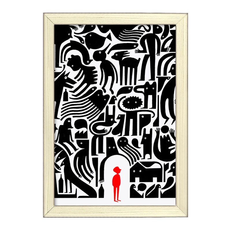 تابلو خندالو طرح فانتزی کد F175