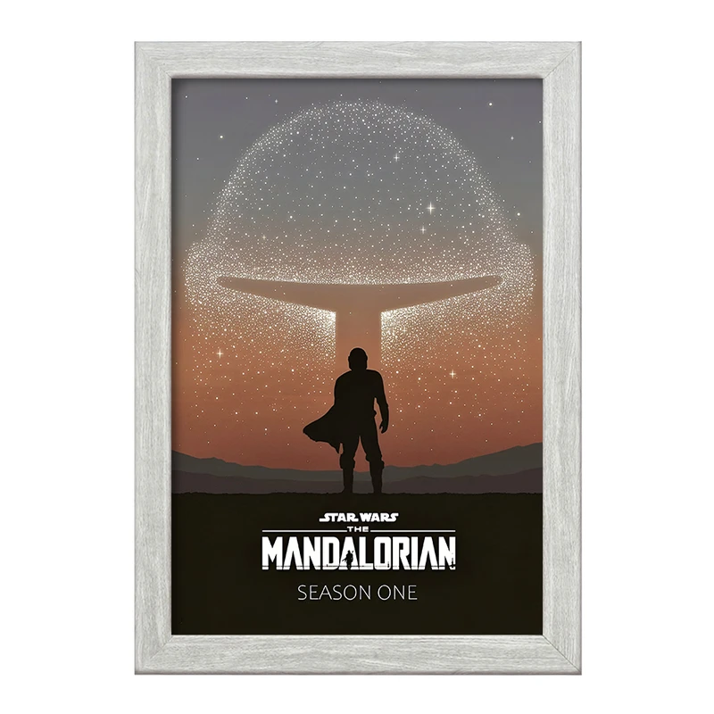 تابلو خندالو طرح مندلورین (The Mandalorian) کد F13746