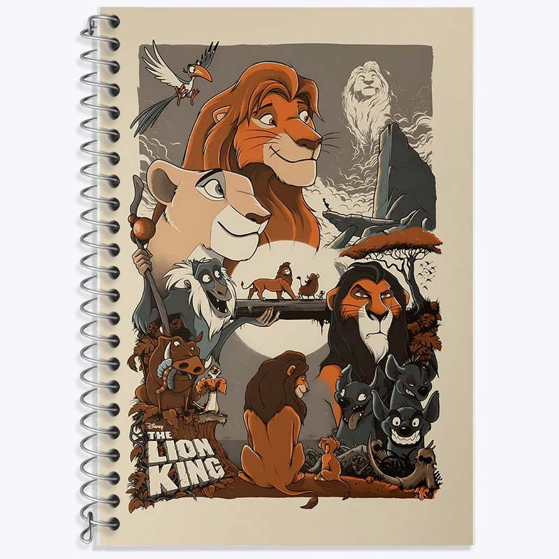 دفتر لغت 50 برگ خندالو طرح شیر شاه کد F10482