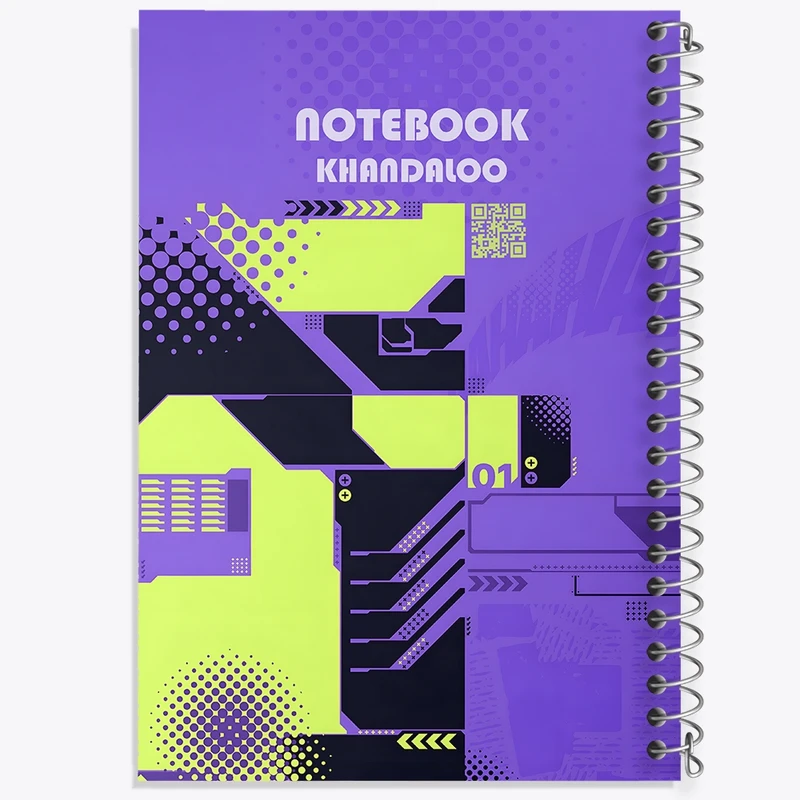 دفتر لیست خرید 50 برگ خندالو طرح مدرن کد N7592