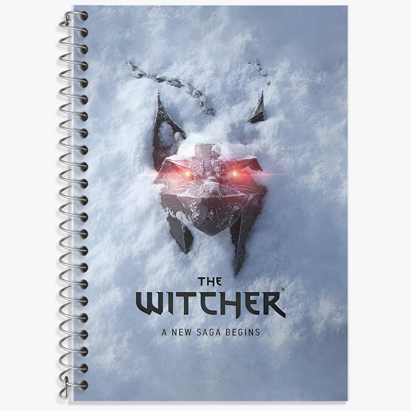 دفتر نت موسیقی 50 برگ خندالو طرح ویچر (The Witcher) کد F13615