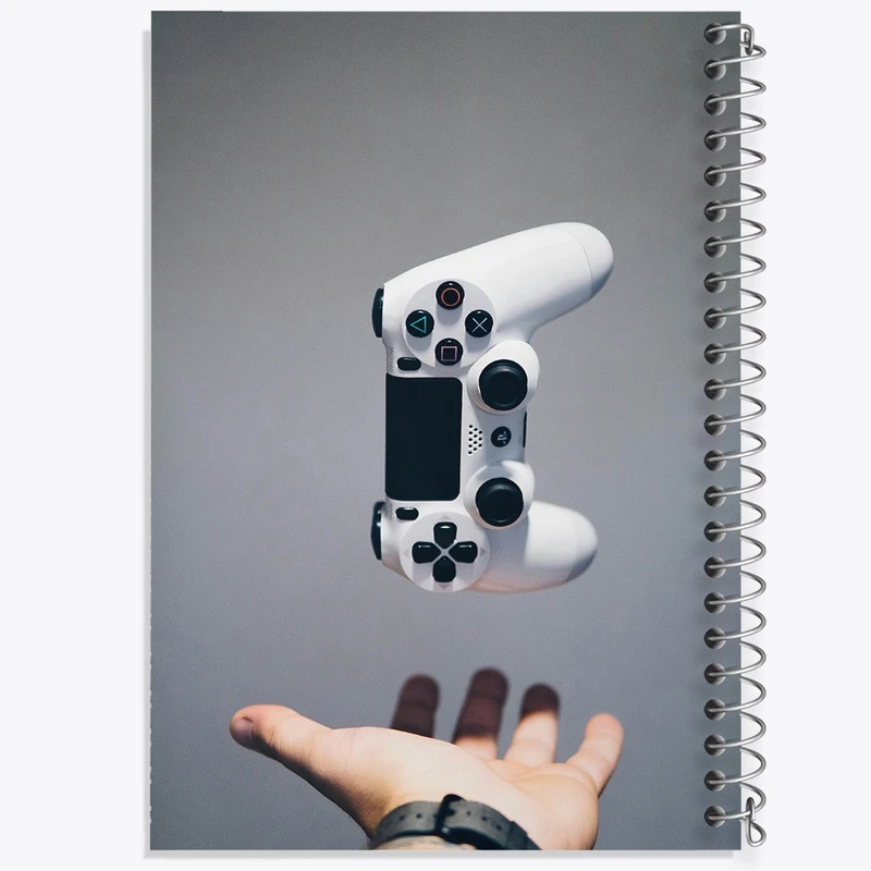 دفتر طراحی 50 برگ خندالو طرح گیمر (Gamer) کد F253