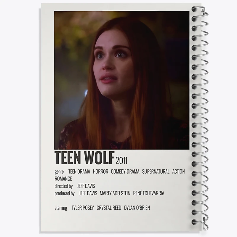 دفتر نقاشی 50 برگ خندالو طرح تین ولف (Teen wolf) کد F13026