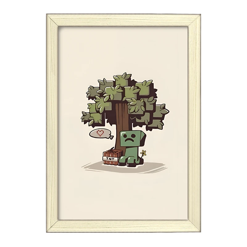 تابلو خندالو طرح ماینکرافت (Minecraft) کد F3491