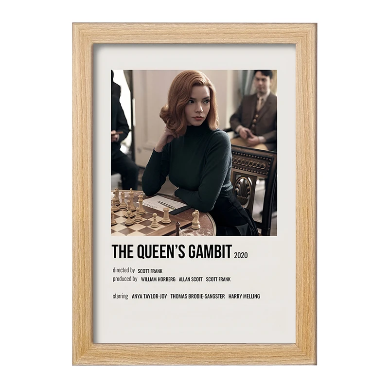 تابلو خندالو طرح گامبی وزیر (The Queen's Gambit) کد F13310