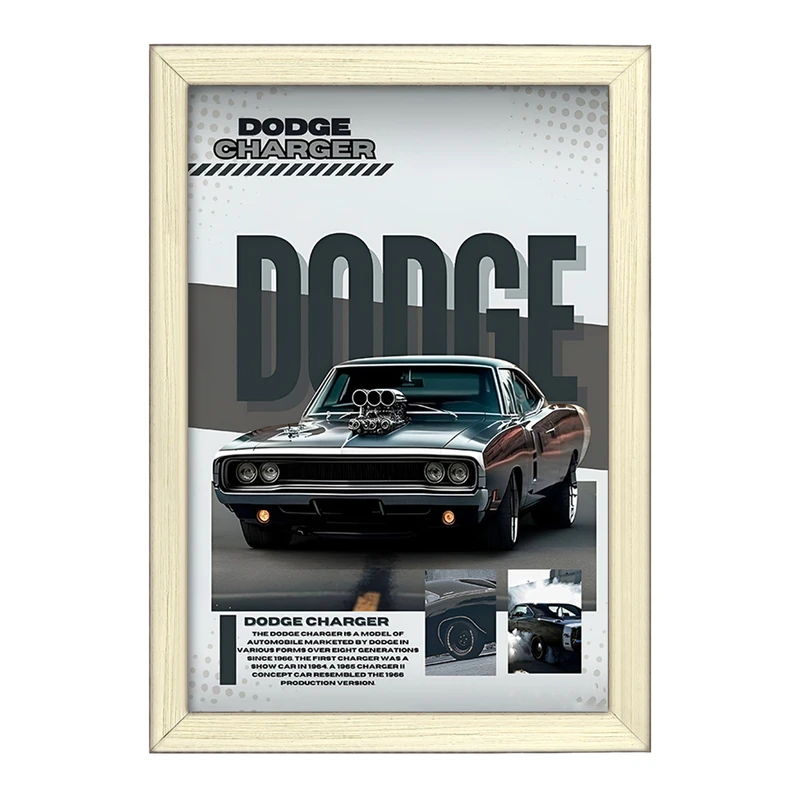 تابلو خندالو طرح ماشین اسپرت کد F10371