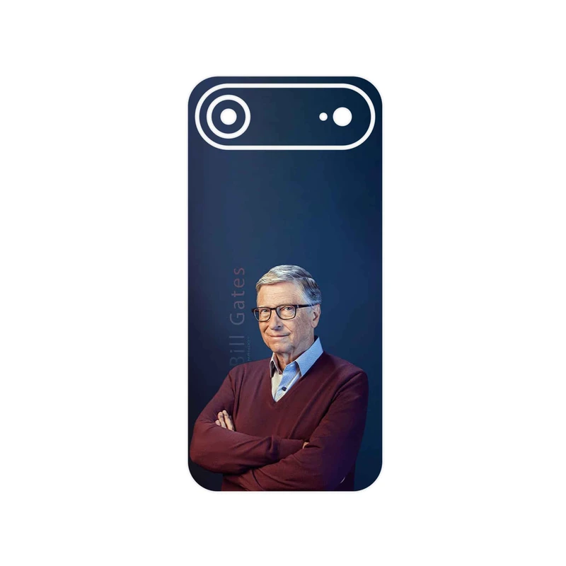 برچسب پوششی ماهوت مدل Bill_Gates مناسب برای گوشی موبایل اپل iPhone 17 Air