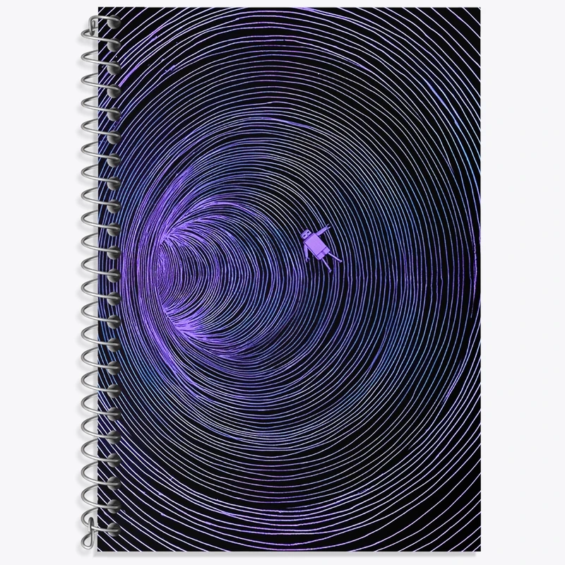 دفتر لغت 50 برگ خندالو طرح فضایی کد N7491