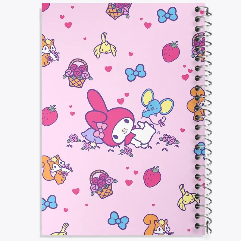 دفتر طراحی 50 برگ خندالو طرح ملودی کد N4229