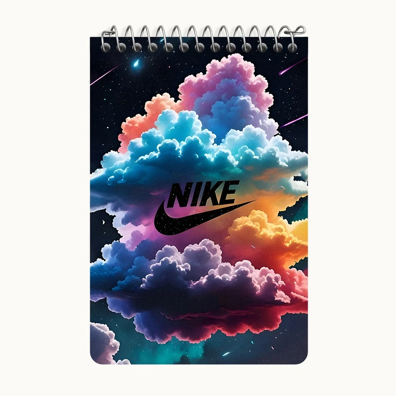 دفتر یادداشت 50 برگ خندالو طرح نایک (Nike) کد F7026