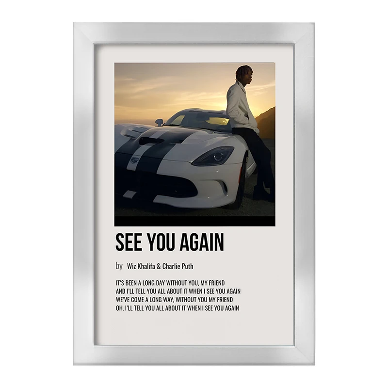 تابلو خندالو طرح آهنگ See You Again کد F13466