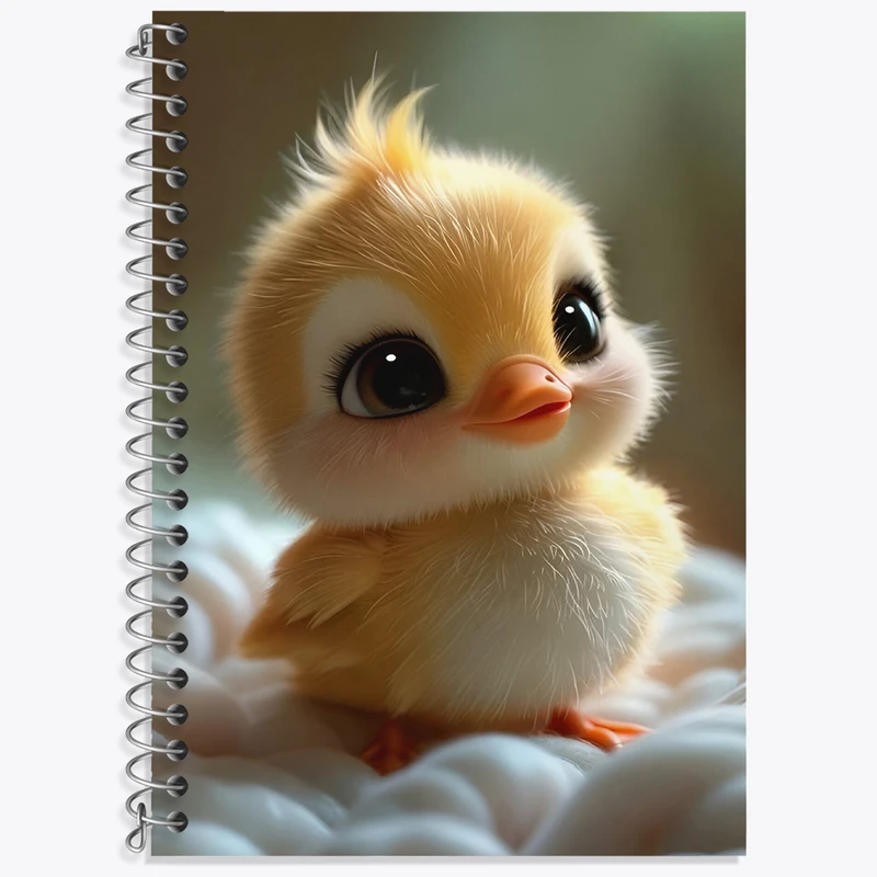 دفتر نت موسیقی 50 برگ خندالو طرح جوجه اردک کد F4824