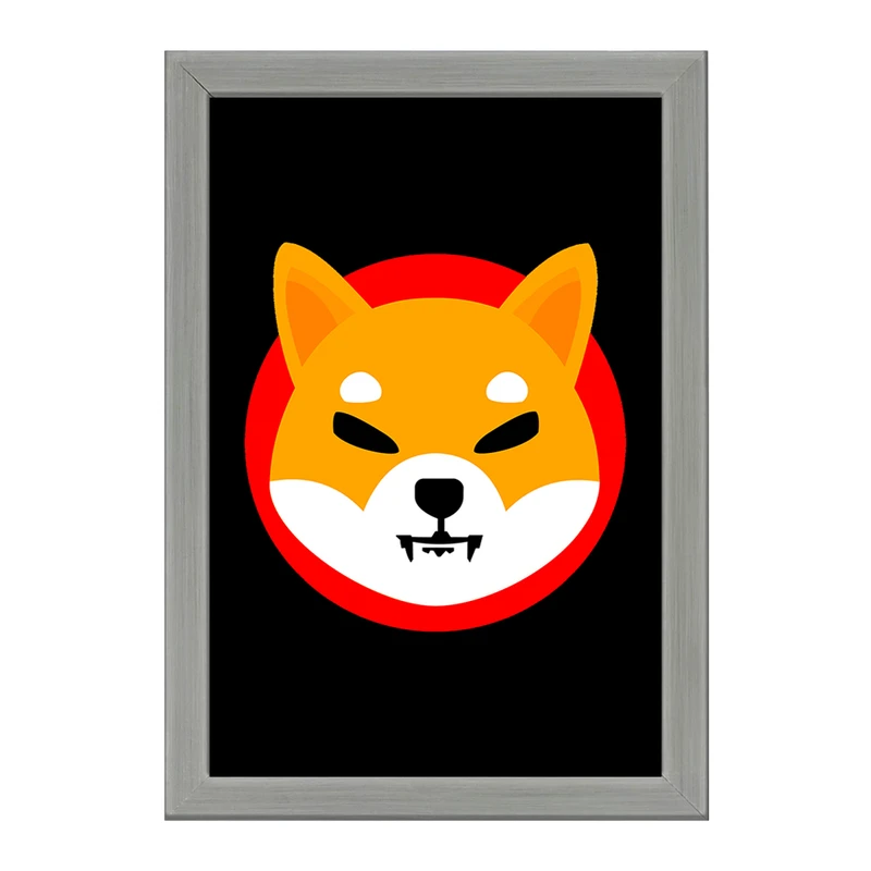 تابلو خندالو طرح ارز دیجیتال شیبا اینو  کد 10884