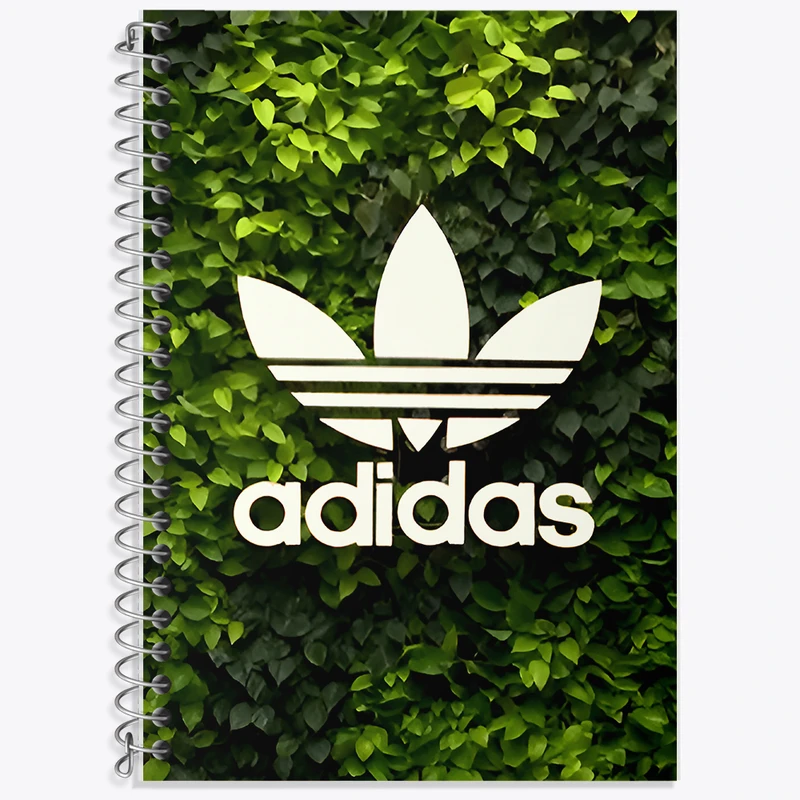 دفتر زبان دوخط 50 برگ خندالو طرح آدیداس کد F8517