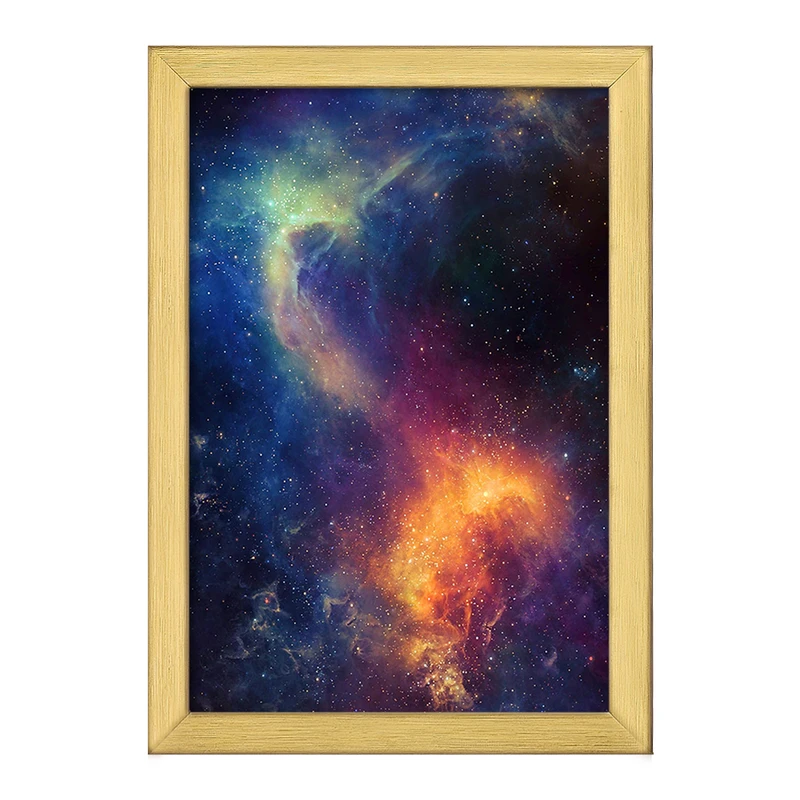 تابلو خندالو طرح کهکشان و سیاره ها کد 25364