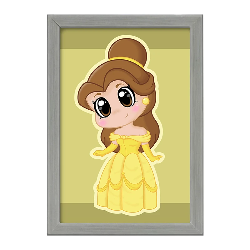 تابلو خندالو طرح انیمیشن دیو  و دلبر Beauty And The Beast  کد 1781