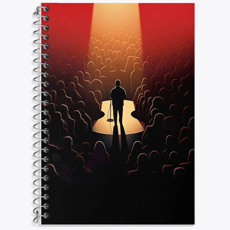 دفتر لغت 50 برگ خندالو طرح کنسرت کد F8927