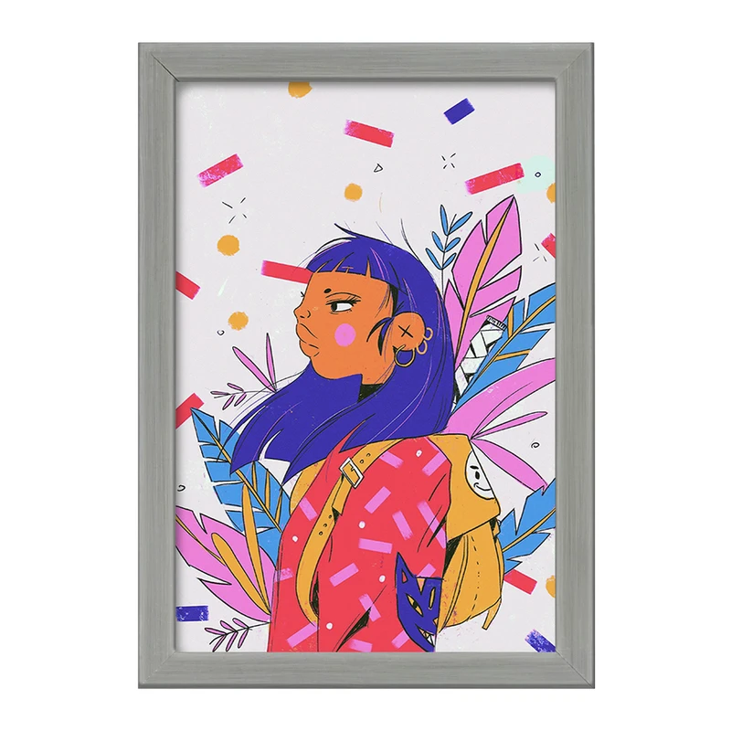 تابلو خندالو طرح دخترانه کد F8851