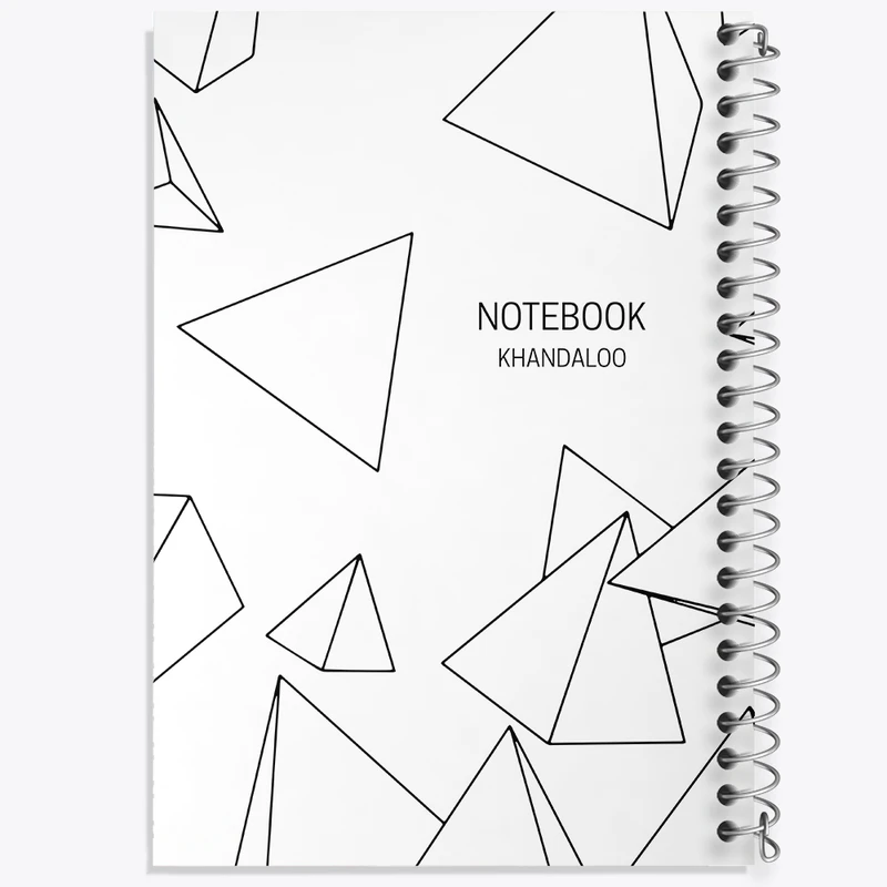 دفتر طراحی 50 برگ خندالو طرح مدرن کد N213