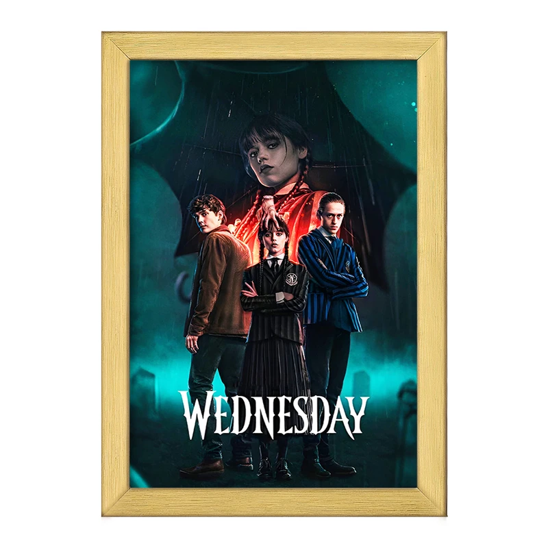 تابلو خندالو طرح ونزدی (Wednesday) کد F4953