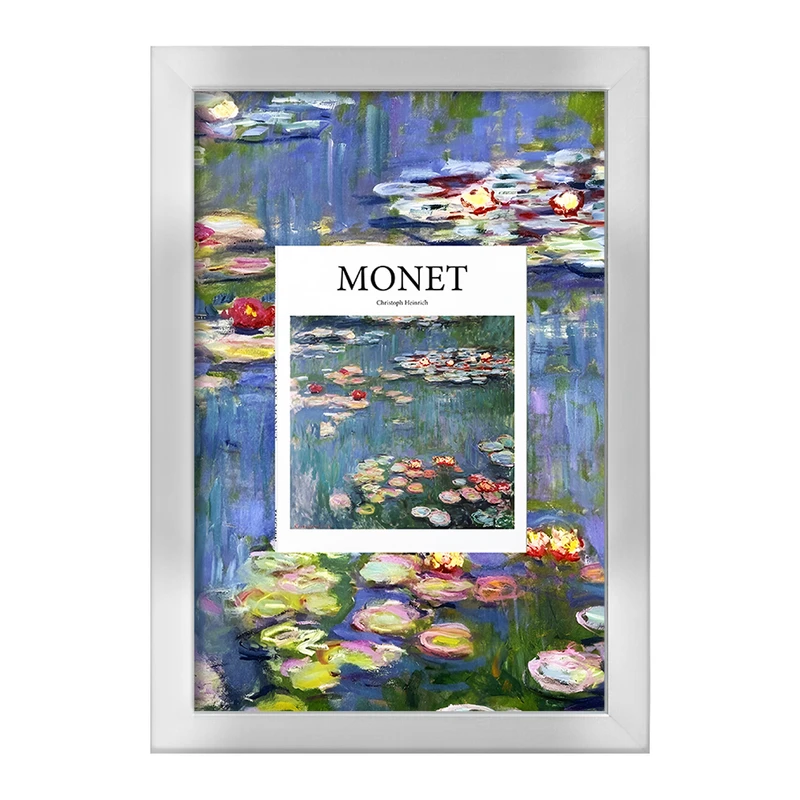 تابلو خندالو طرح کلود مونه (Claude Monet) کد F10718
