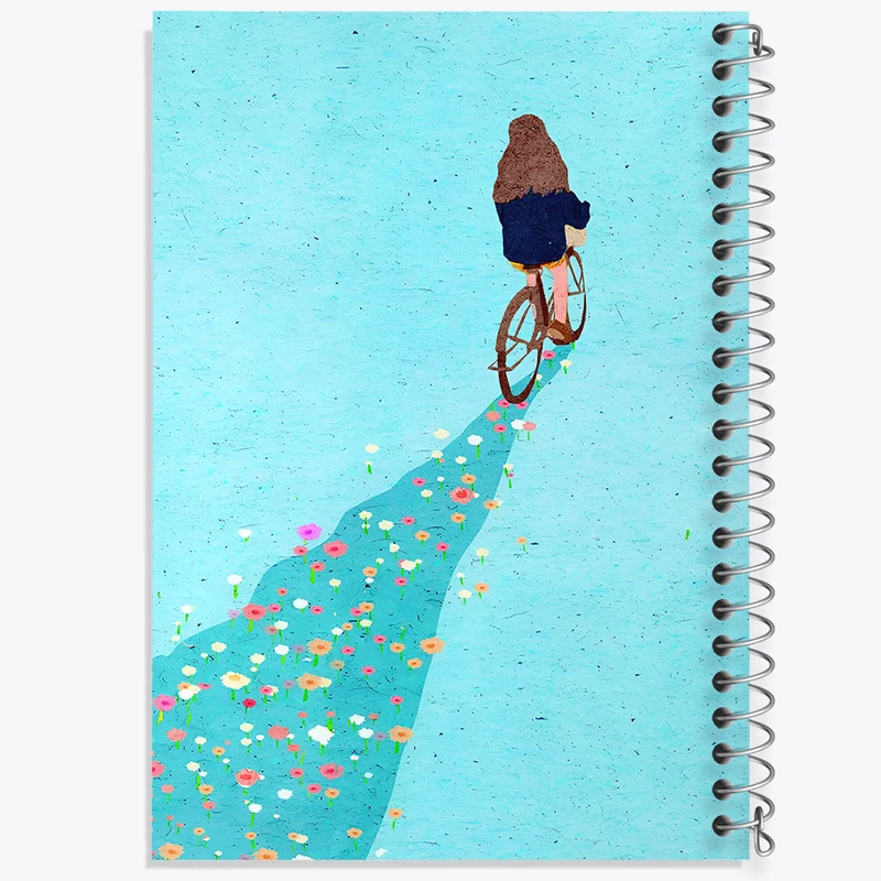 دفتر مشق 100 برگ خندالو طرح دخترانه فانتزی کد F10904