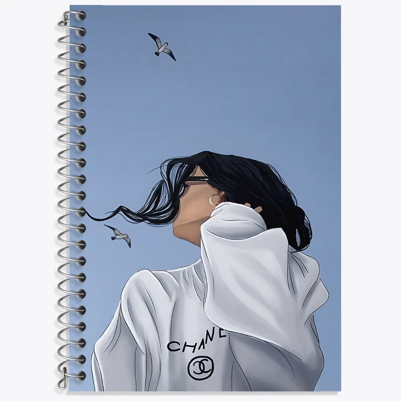 دفتر لغت 50 برگ خندالو طرح دخترانه کد F3681