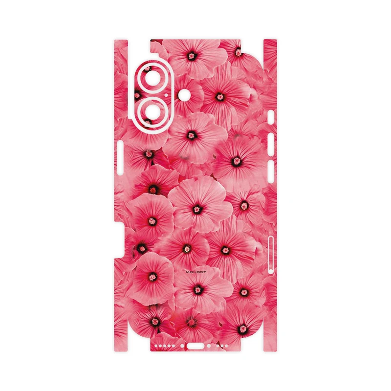 برچسب پوششی ماهوت مدل Pink_Flower-FullSkin مناسب برای گوشی موبایل اپل iPhone 17