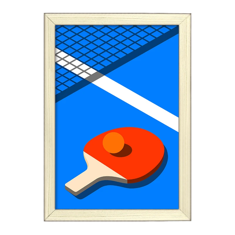 تابلو خندالو طرح پینگ پنگ (ping pong) کد F12002