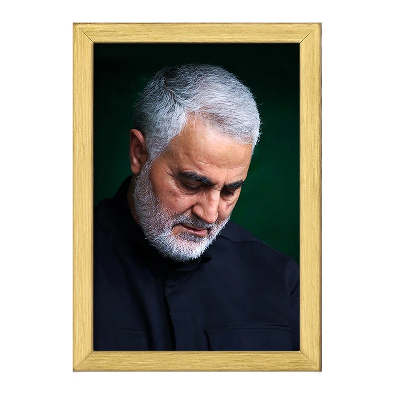 تابلو خندالو طرح سردار قاسم سلیمانی  کد 12601