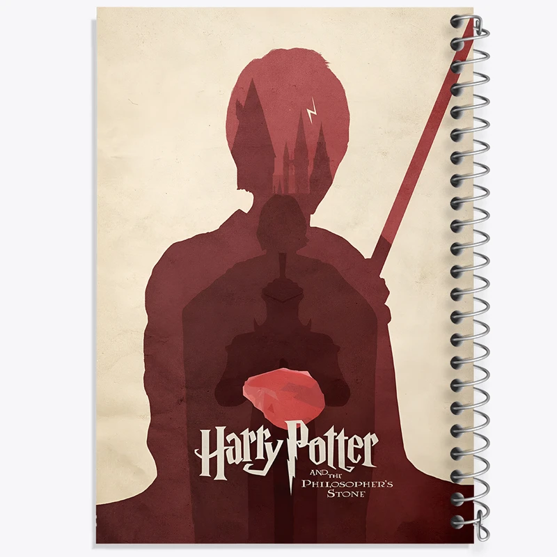 دفتر نقاشی 50 برگ خندالو طرح هری پاتر (Harry Potter) کد F13727