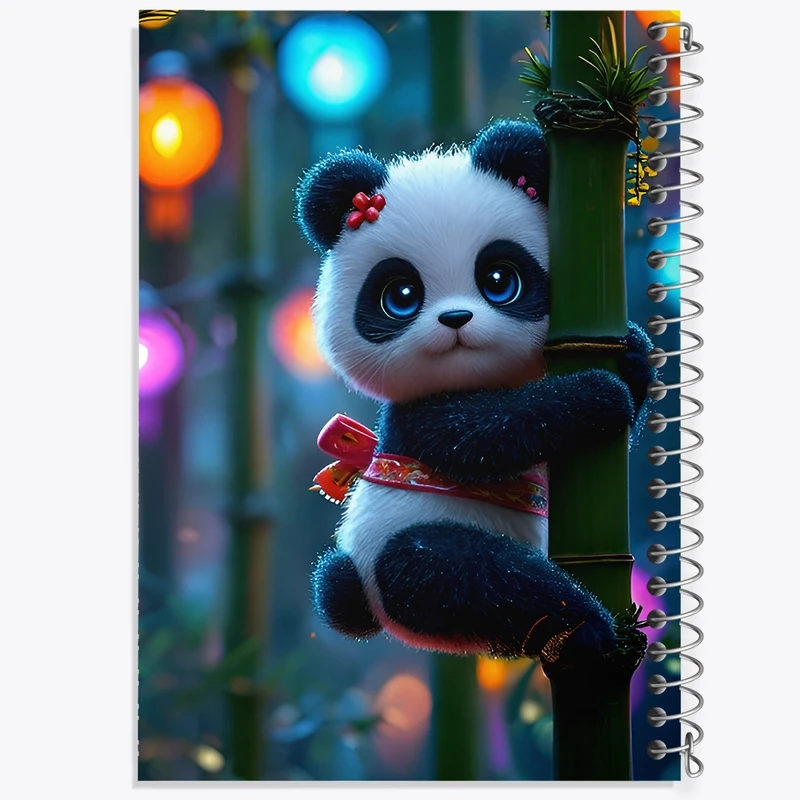 دفتر لیست خرید 50 برگ خندالو طرح پاندا کد F9895