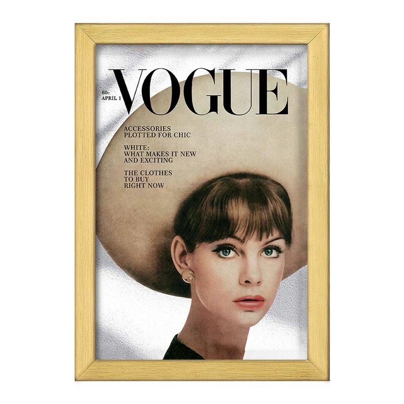 تابلو خندالو طرح مجله وگ (Vogue) کد F11331