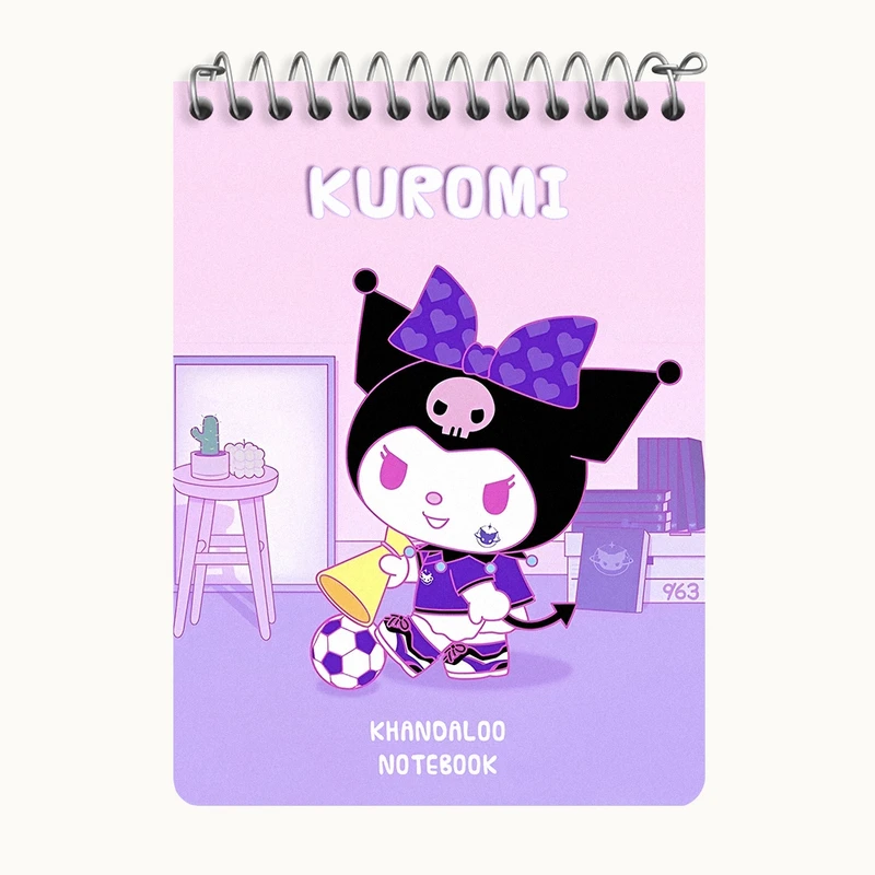 دفتر یادداشت 50 برگ خندالو طرح کرومی (Kuromi) کد N9010