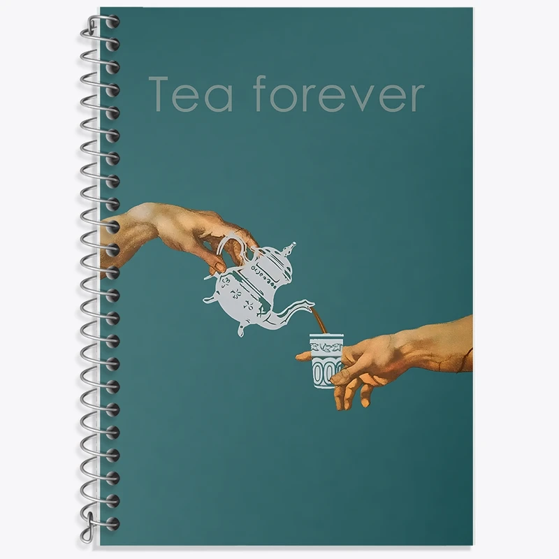 دفتر لغت 50 برگ خندالو طرح چای کد F10432