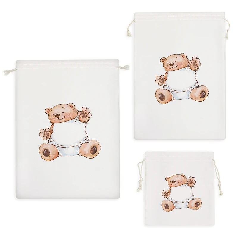 نظم دهنده خندالو مدل خرس بامزه کد H1824 مجموعه 3 عددی