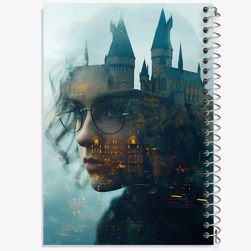 دفتر لیست خرید 50 برگ خندالو طرح هرماینی هری پاتر (Harry Potter) کد F14190