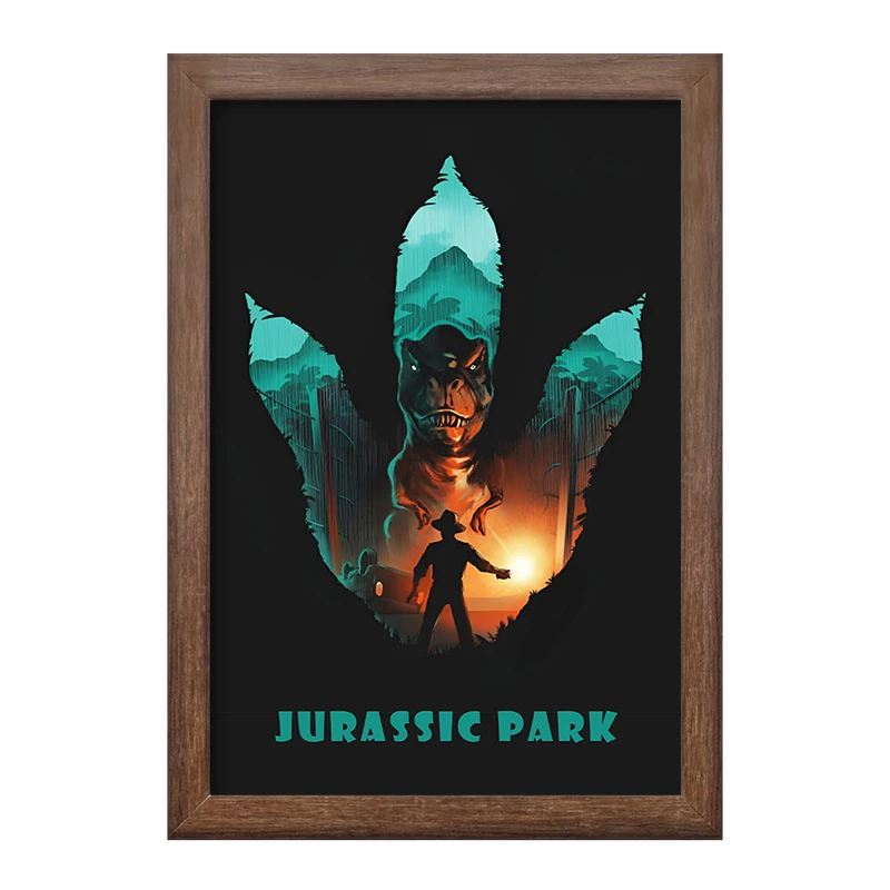 تابلو خندالو طرح ژوراسیک (Jurassic Park) کد F13773