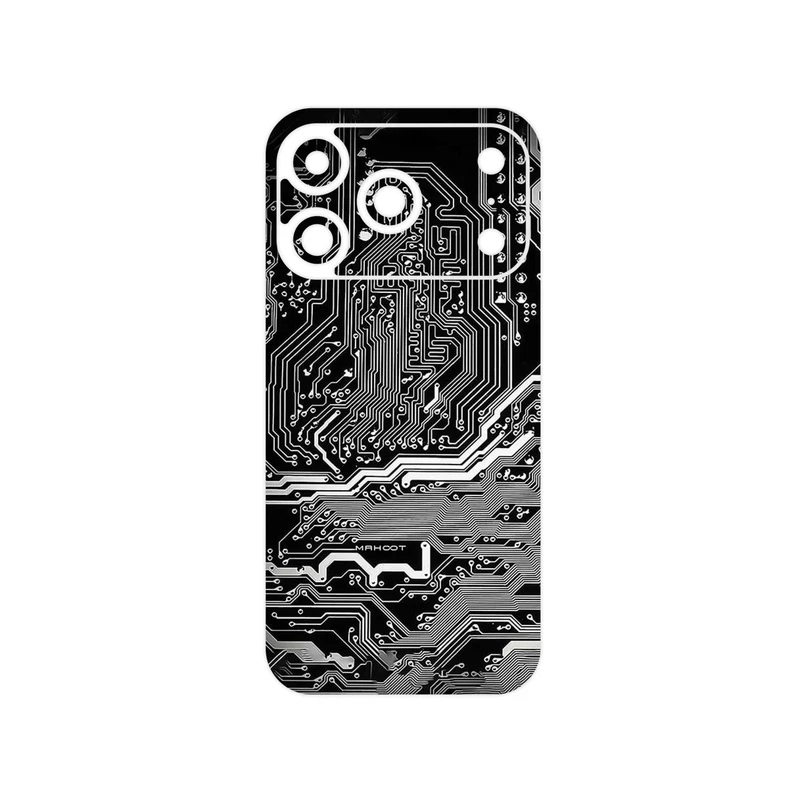 برچسب پوششی ماهوت مدل Black_Printed_Circuit_Board مناسب برای گوشی موبایل اپل iPhone 17 Pro