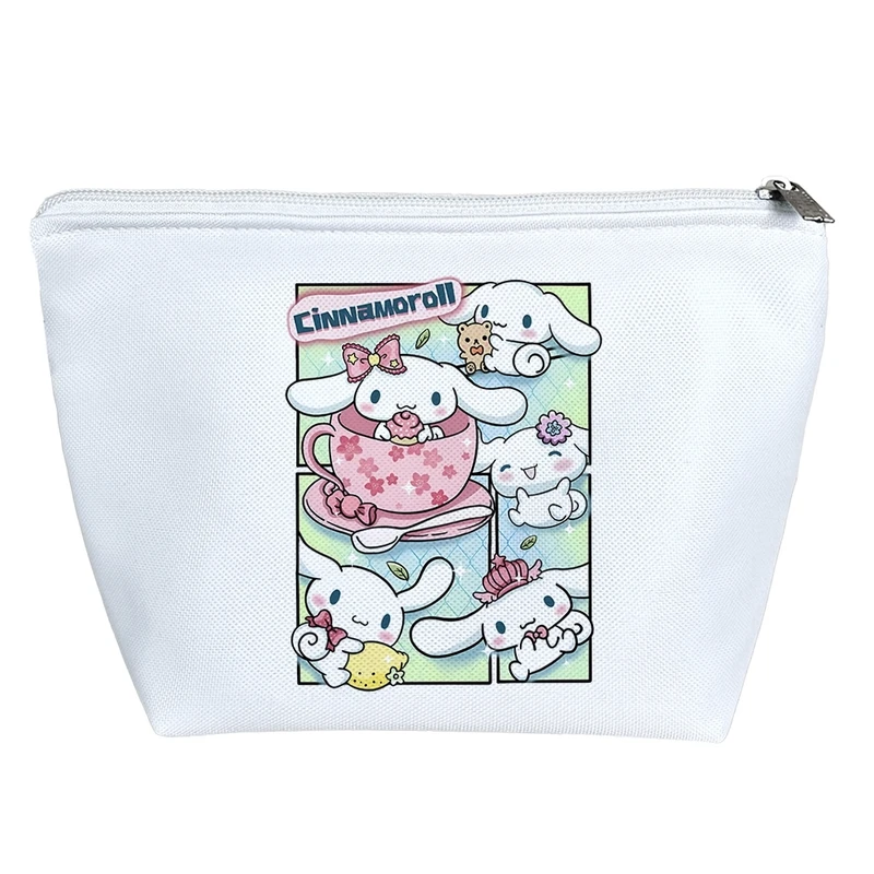 کیف لوازم آرایش دخترانه خندالو مدل سینامورول (Cinnamoroll) کد H2305