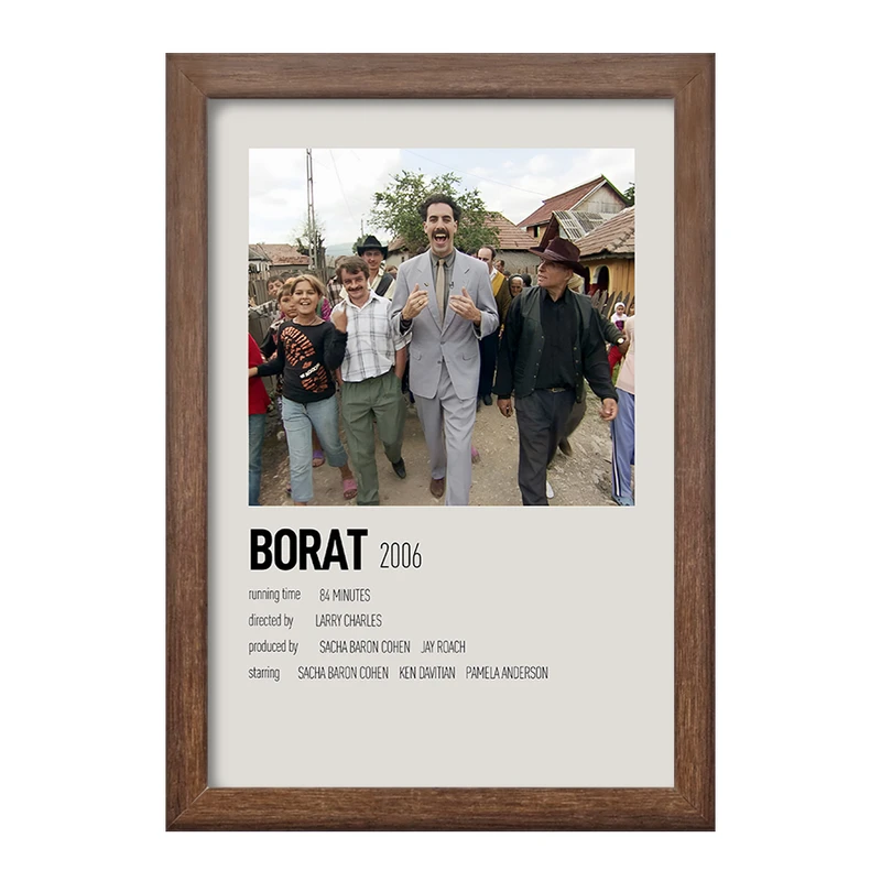 تابلو خندالو طرح بورات (Borat) کد F13394