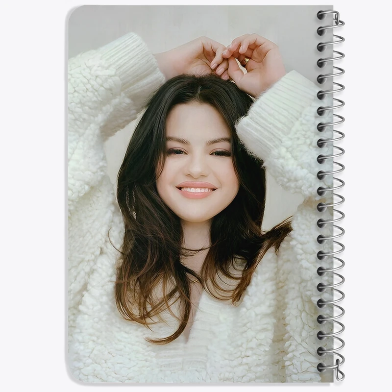 دفتر یادداشت 50 برگ خندالو طرح سلنا گومز (Selena Gomez) کد F10192