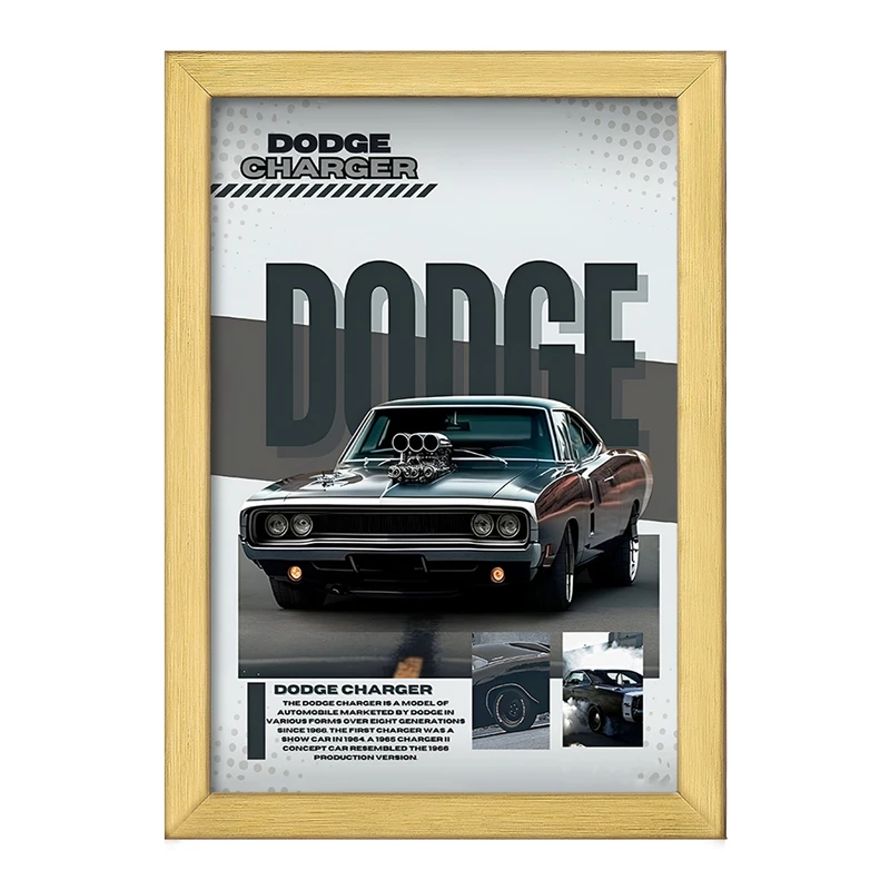 تابلو خندالو طرح ماشین اسپرت کد F10371